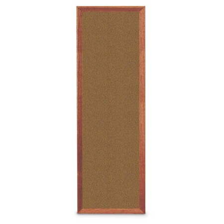 United Visual Products Slim Style Indoor Enclosed Corkboard, 24 UVRDS23SBH-BLACK-FORBO